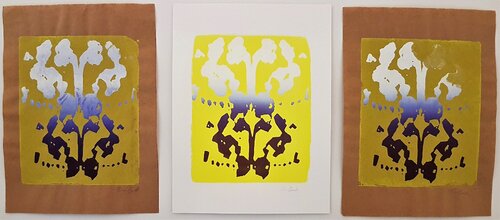 Untitled Triptych #1 by Nina Burton, Print for Sale on Singulart