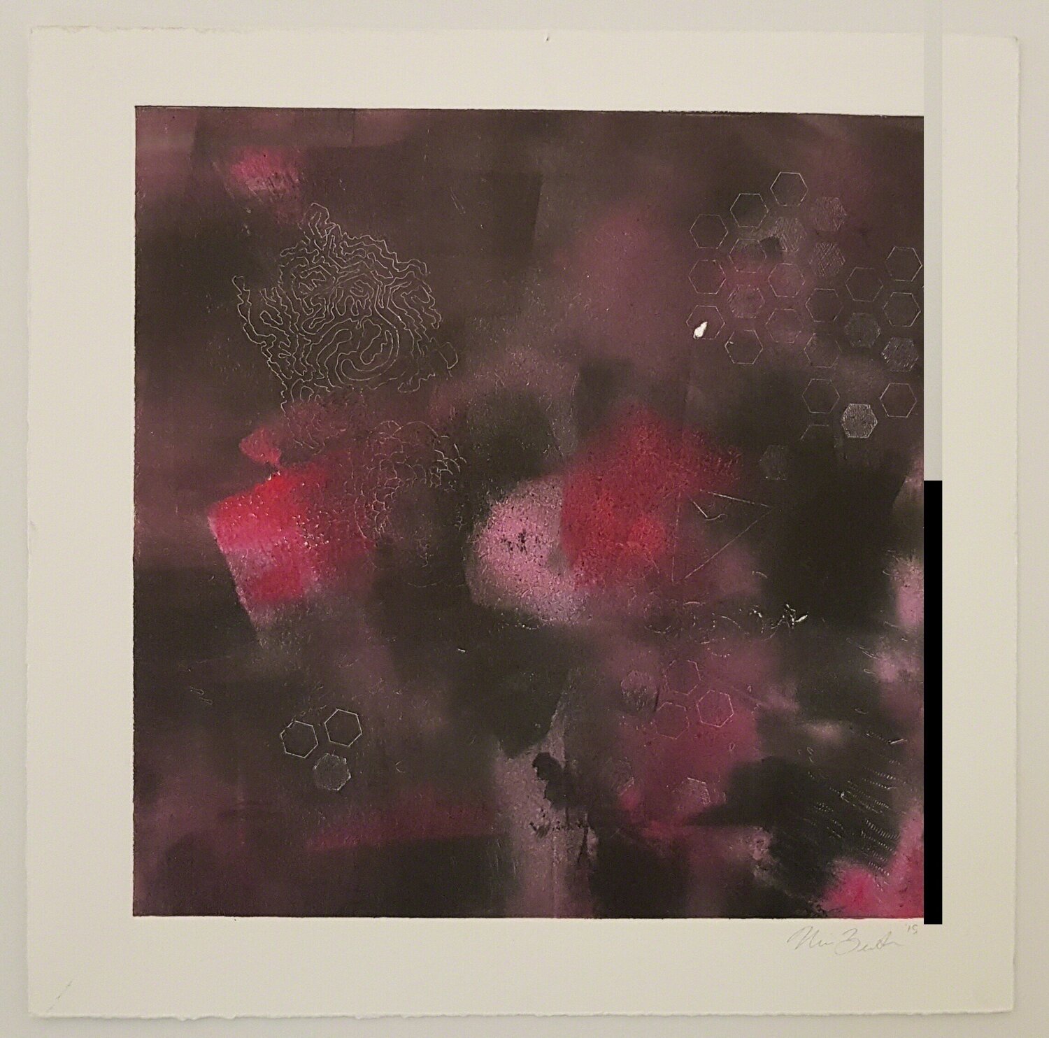 Etching #4 Nina Burton Print for sale