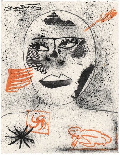 A Portrait of Gary Numan di Olivia Gibb, Opera su carta in vendita su Singulart