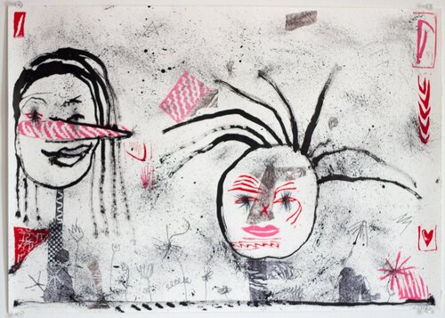 Portrait as Plant by Olivia Gibb, Work on Paper for Sale on Singulart