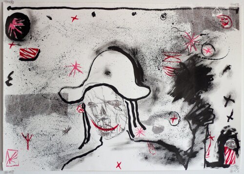 Hey Cowboy di Olivia Gibb, Opera su carta in vendita su Singulart