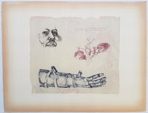 Don Quichotte von Reiner Schwarz, Druck kaufen auf Singulart