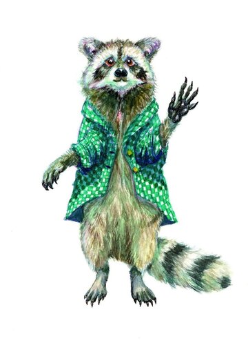 Flannel Animal Series (Second & Third Edition) par Kaitlyn Carlile, Œuvre sur papier en vente sur Singulart