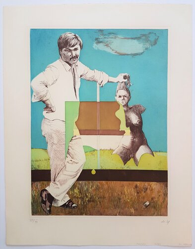 Vorfuehrung by Hans-Jürgen Diehl, Print for Sale on Singulart