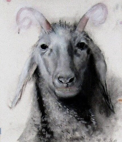 The Goat by Joseph Broghammer, Work on Paper for Sale on Singulart