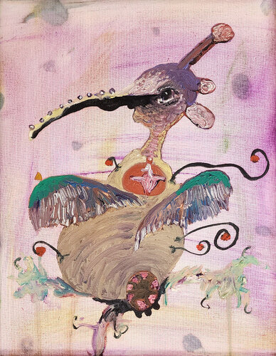 Wee One 15 (Hummingbird, Portrait, Storytelling, Oil Painting) von Joseph Broghammer, Malerei kaufen auf Singulart