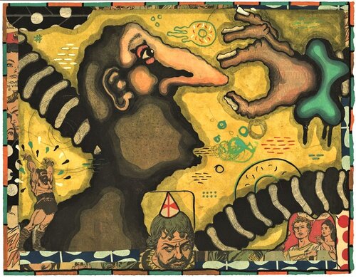 Goofer Dust Blues by Jolynn Reigeluth, 종이 for Sale on Singulart