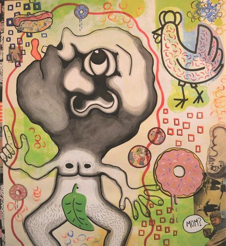 Carnival Carnivore by Jolynn Reigeluth, 종이 for Sale on Singulart