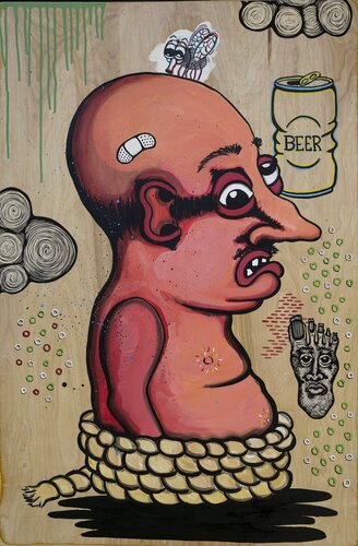 The Devil You Know de Jolynn Reigeluth, Pintura a la venta en Singulart
