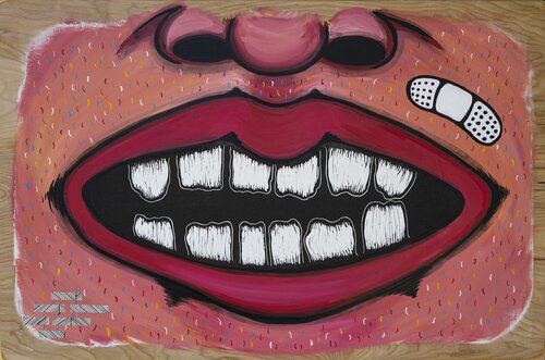 The Whole Truth von Jolynn Reigeluth, Malerei kaufen auf Singulart