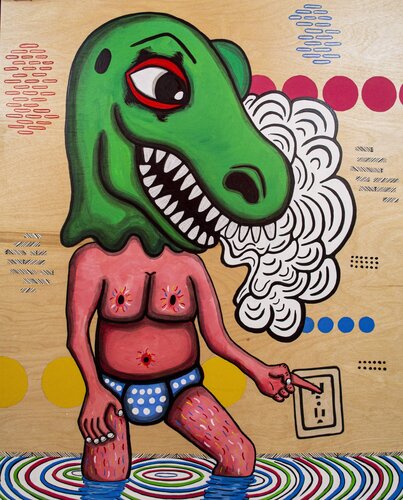 State of the Union 2020 by Jolynn Reigeluth, 회화 for Sale on Singulart