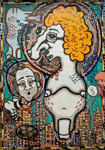 Madonna and Child by Jolynn Reigeluth, 종이 for Sale on Singulart