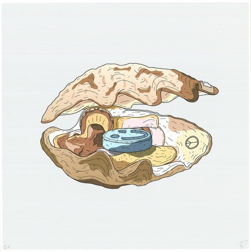 Love Clam by Jan-Frederic Frey, 版画 for Sale on Singulart