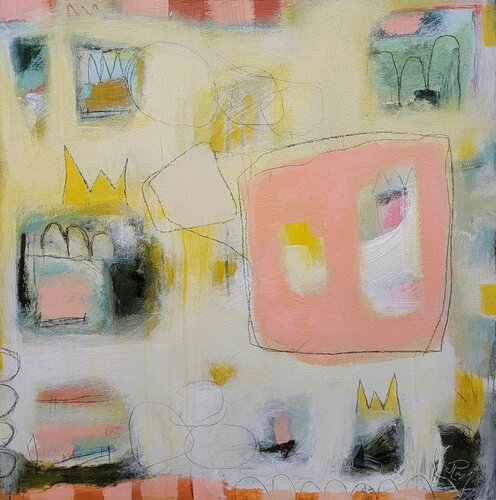 King of Brooklyn van Jennifer Bricker Pugh, Schilderij te koop op Singulart