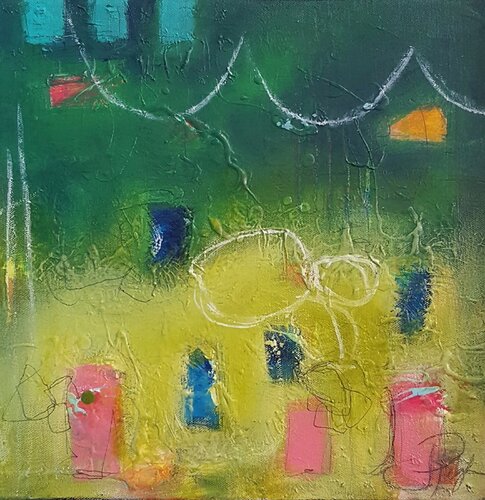 Dream this Night Away by Jennifer Bricker Pugh, 회화 for Sale on Singulart