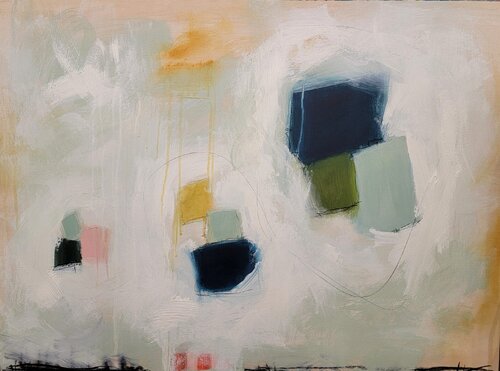 Amber Spill by Jennifer Bricker Pugh, 회화 for Sale on Singulart