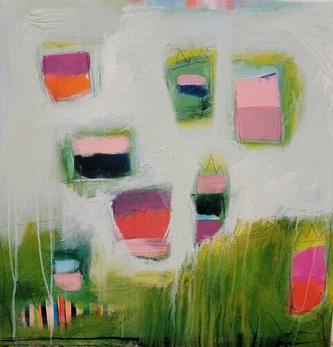Warsaw by Jennifer Bricker Pugh, 회화 for Sale on Singulart