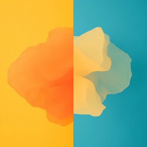 Golden Hour (Warm, Abstract, Modern, Gestural, Movement) von David Morris, Druck kaufen auf Singulart