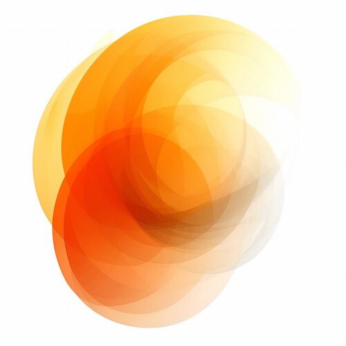 Saffron #1 (Warm, Abstract, Modern, Gestural, Movement) von David Morris, Druck kaufen auf Singulart