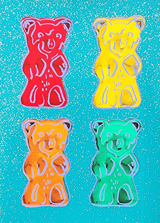 Gummi Bears (Teal, Gummibärchen) Jürgen Kuhl