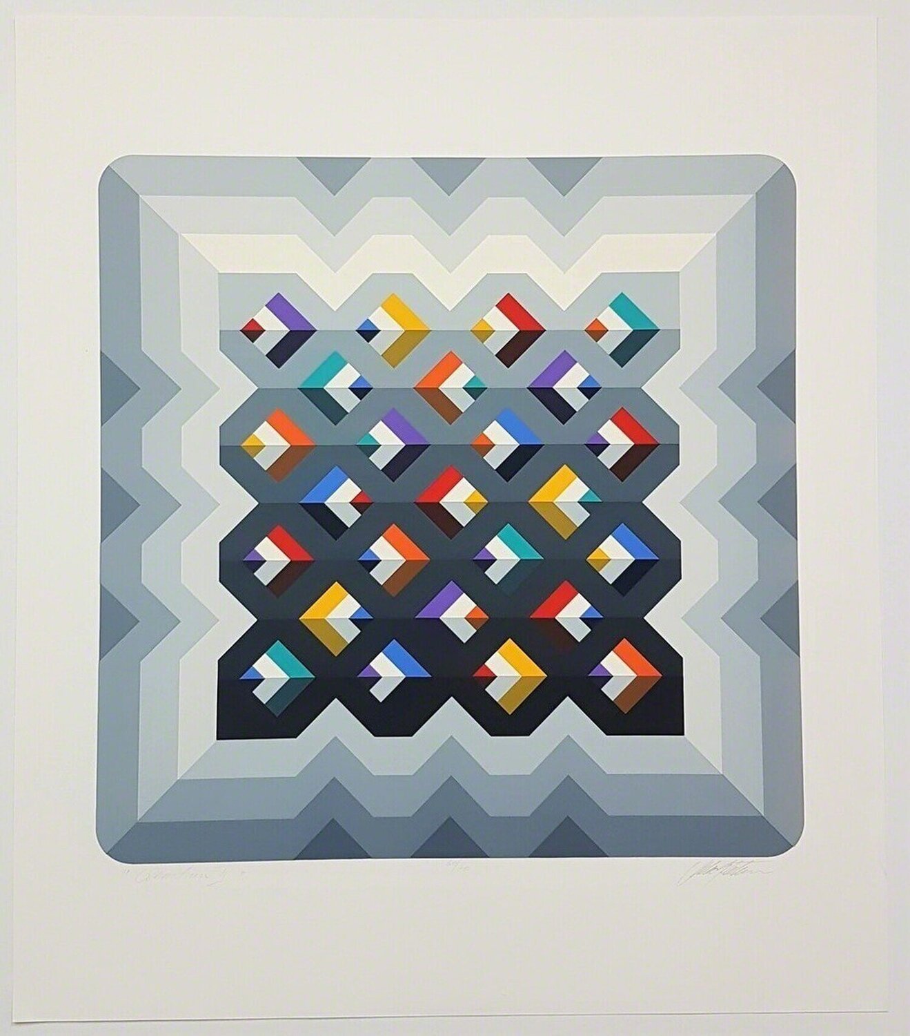 Quantum II (Abstract Geometric Composition) Marko Spalatin