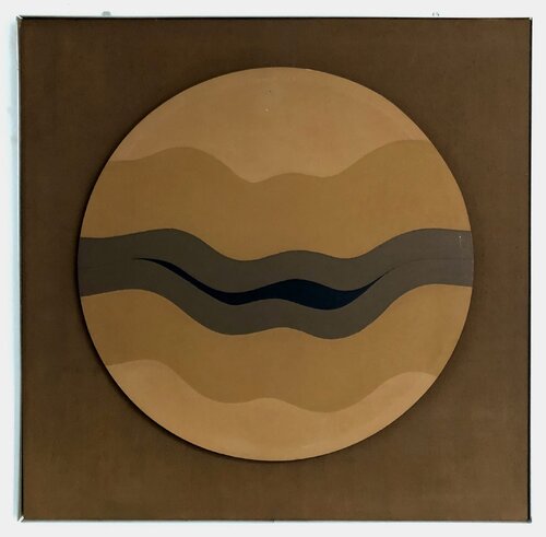 Wave Form (Wellenform) (Square, Round, Wavy, Modern, Mid-Century) Hannes Grosse