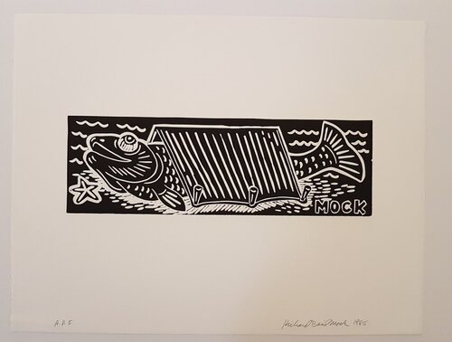 Untitled (Fish in Tent) by Richard Mock, Print for Sale on Singulart