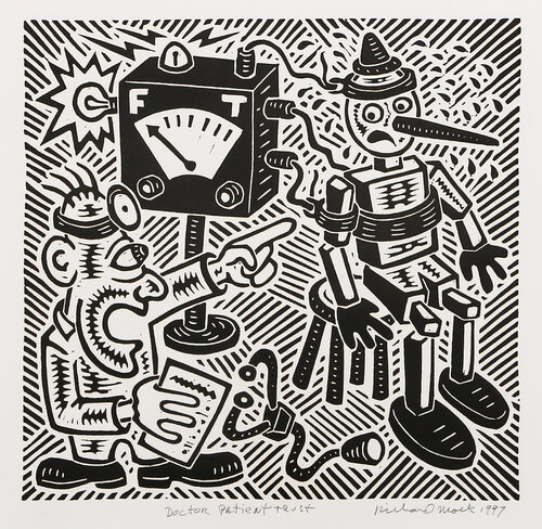 Doctor Patient Trust de Richard Mock, Impresión a la venta en Singulart