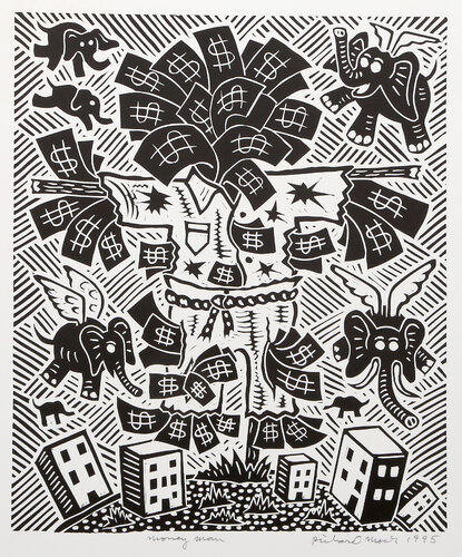 Money Man de Richard Mock, Impresión a la venta en Singulart