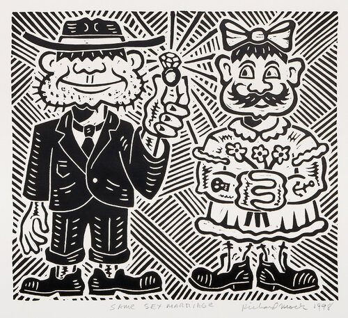 Same Sex Marriage de Richard Mock, Impresión a la venta en Singulart