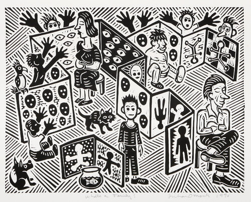 What A Family? de Richard Mock, Impresión a la venta en Singulart