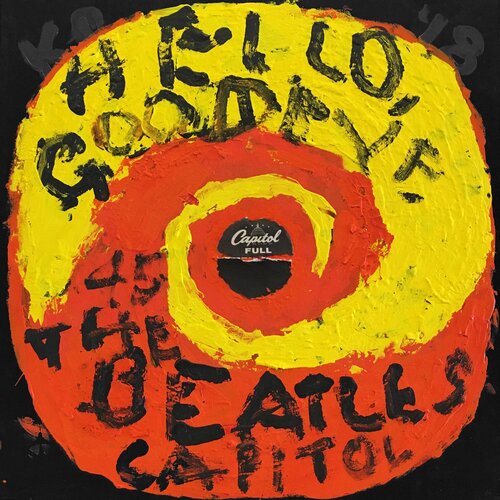The Beatles / Hello, Goodbye von Kerry Smith, Malerei kaufen auf Singulart