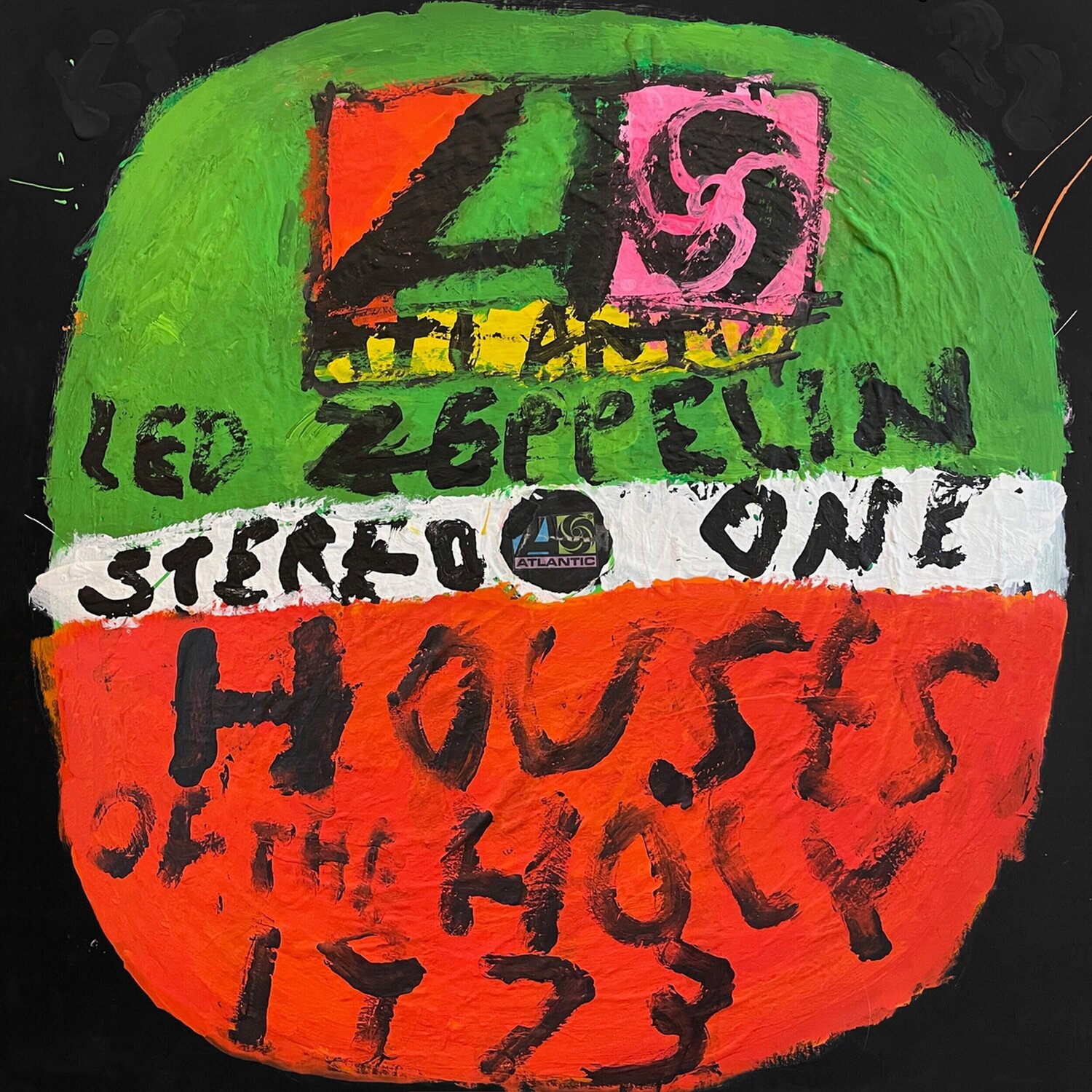 Led Zeppelin - Houses Of The Holy Kerry Smith Originalgemälde zu verkaufen