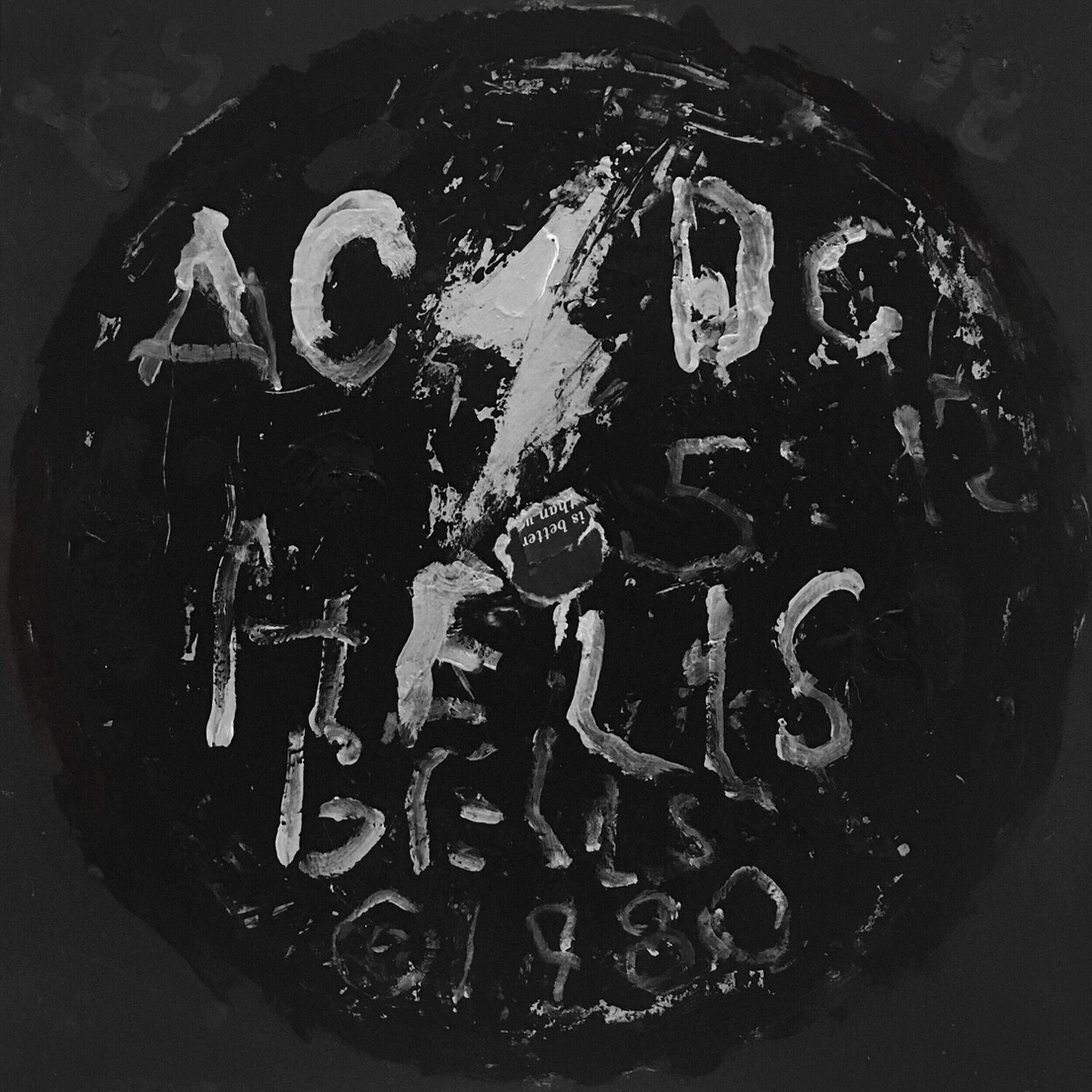 AC/DC - Hells Bells (Record Label, Ticket Stubs, Setlists, Contemporary Pop Art, Music-based, Grammy) Kerry Smith