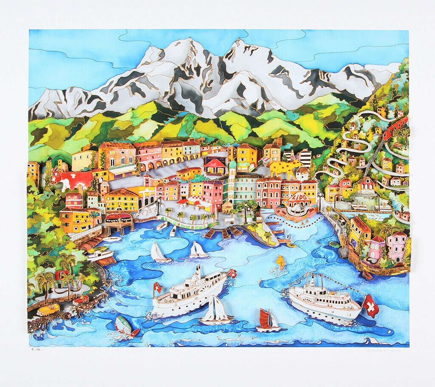 Lugano (Switzerland, James Rizzi) Linnea Pergola