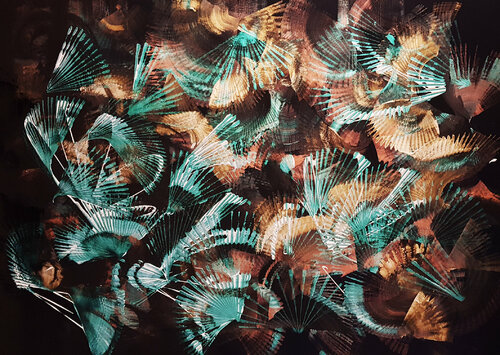 into the jungle di Simone Monney, Pittura in vendita su Singulart
