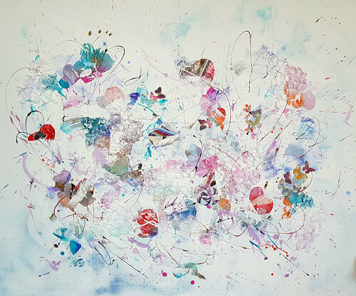 in my dreams di Simone Monney, Pittura in vendita su Singulart