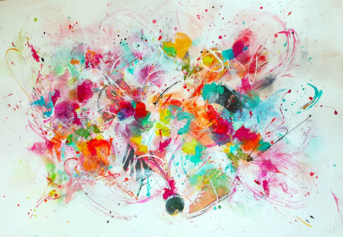 convert my heart van Simone Monney, Schilderij te koop op Singulart