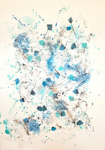 Meditation von Simone Monney, Malerei kaufen auf Singulart