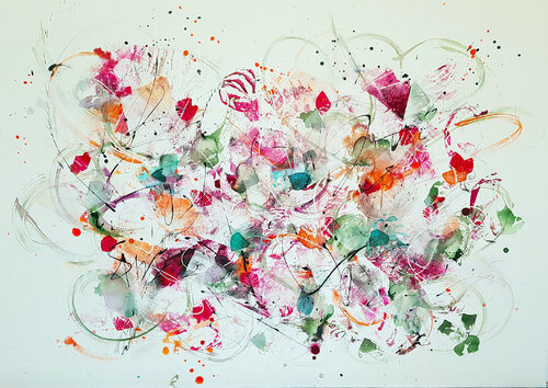 esprit apaisant von Simone Monney, Malerei kaufen auf Singulart