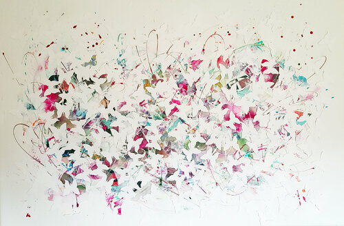 find my butterfly van Simone Monney, Schilderij te koop op Singulart