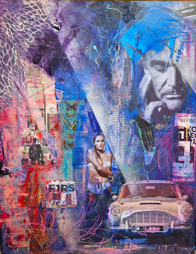 JB forever van Simone Monney, Schilderij te koop op Singulart