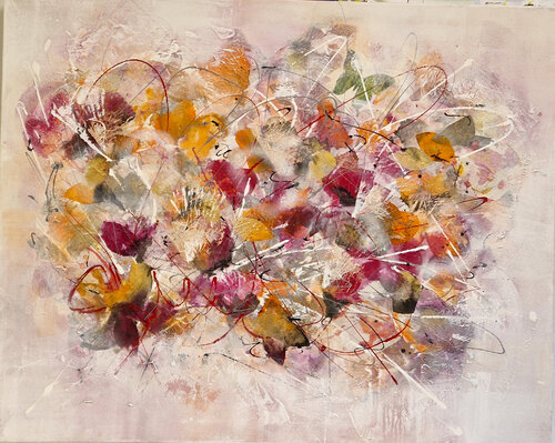 orange slices van Simone Monney, Schilderij te koop op Singulart