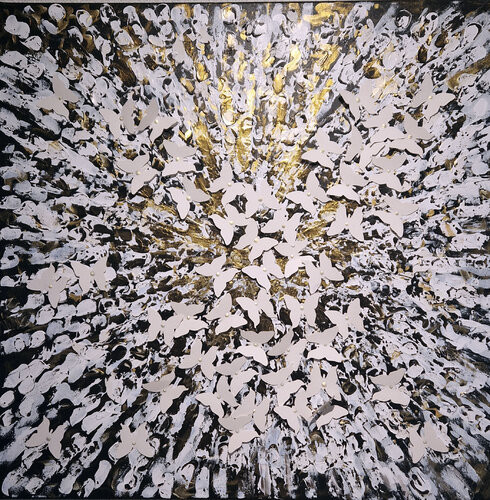 Butterfly emotions van Simone Monney, Schilderij te koop op Singulart