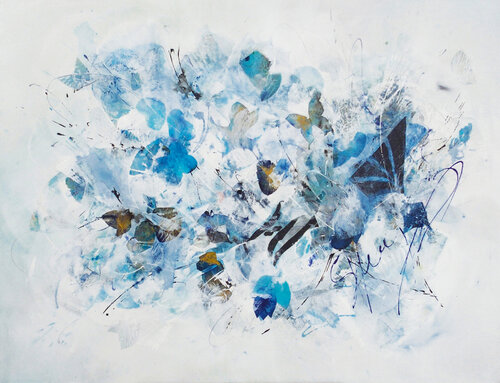 fonds marins di Simone Monney, Pittura in vendita su Singulart