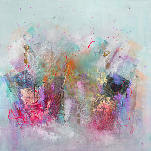 mystère oriental di Simone Monney, Pittura in vendita su Singulart