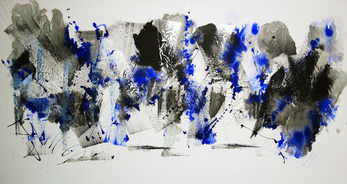 Mussorgsky - image of a concert di Simone Monney, Pittura in vendita su Singulart