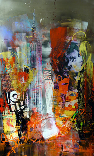 BB in town di Simone Monney, Pittura in vendita su Singulart