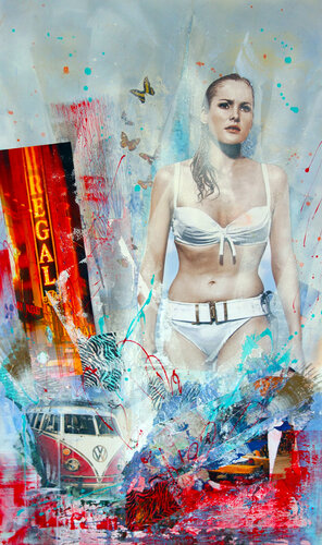 Bikini di Simone Monney, Pittura in vendita su Singulart