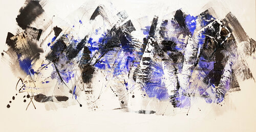 Mussorgsky, image of a concert 6 van Simone Monney, Schilderij te koop op Singulart